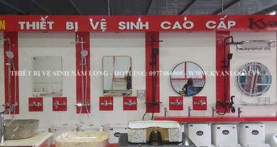 Phân phối Thiết bị vệ sinh nhà tắm cao cấp tại Hà Tĩnh